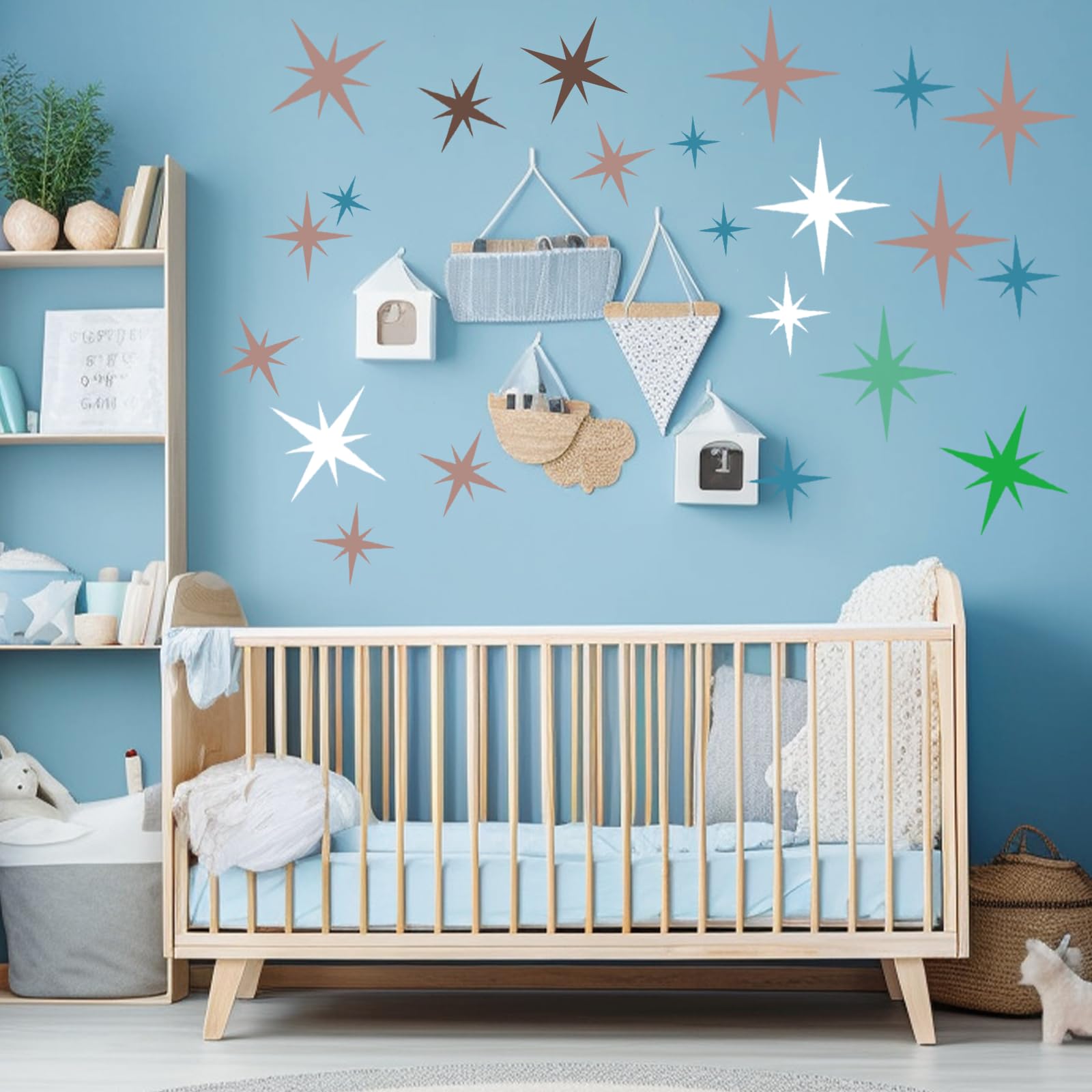 Amazon.co.jp: 16個 八角形の星 星型ステンシル 異なるサイズ